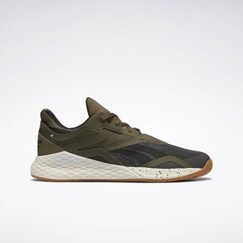 Reebok Nano X Olivovo Zelene - Panske Botasky